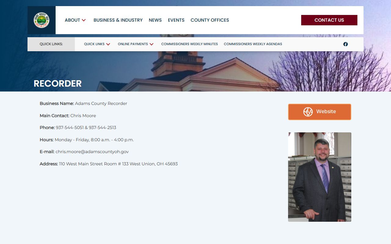 Adams County public records search portal for court case filings