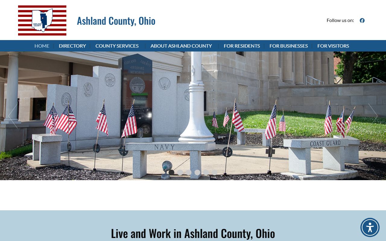 Ashland County public records portal for searching government records