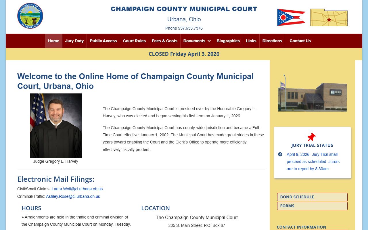 Champaign County public records search portal for property and land documents