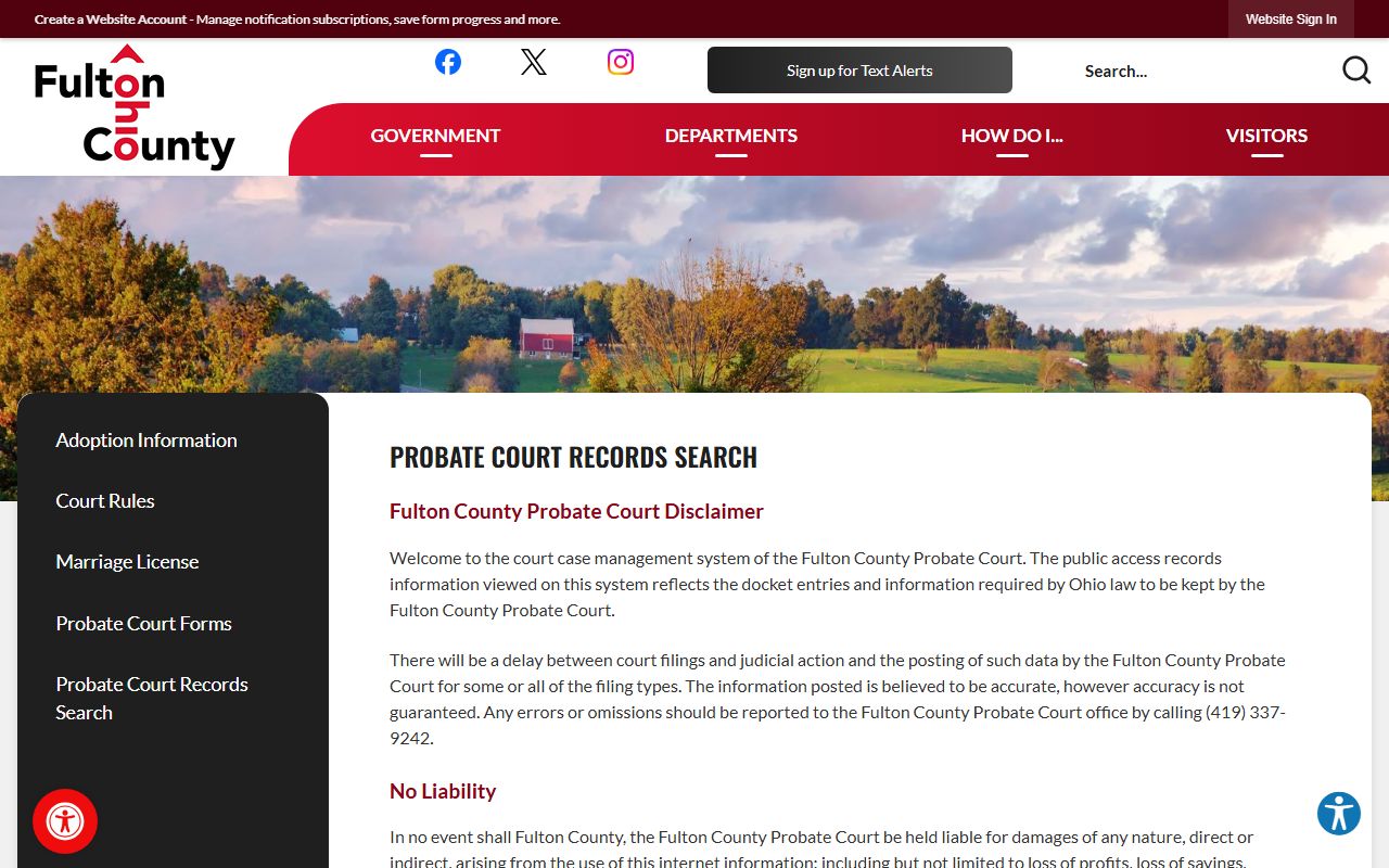 Fulton County public records search portal