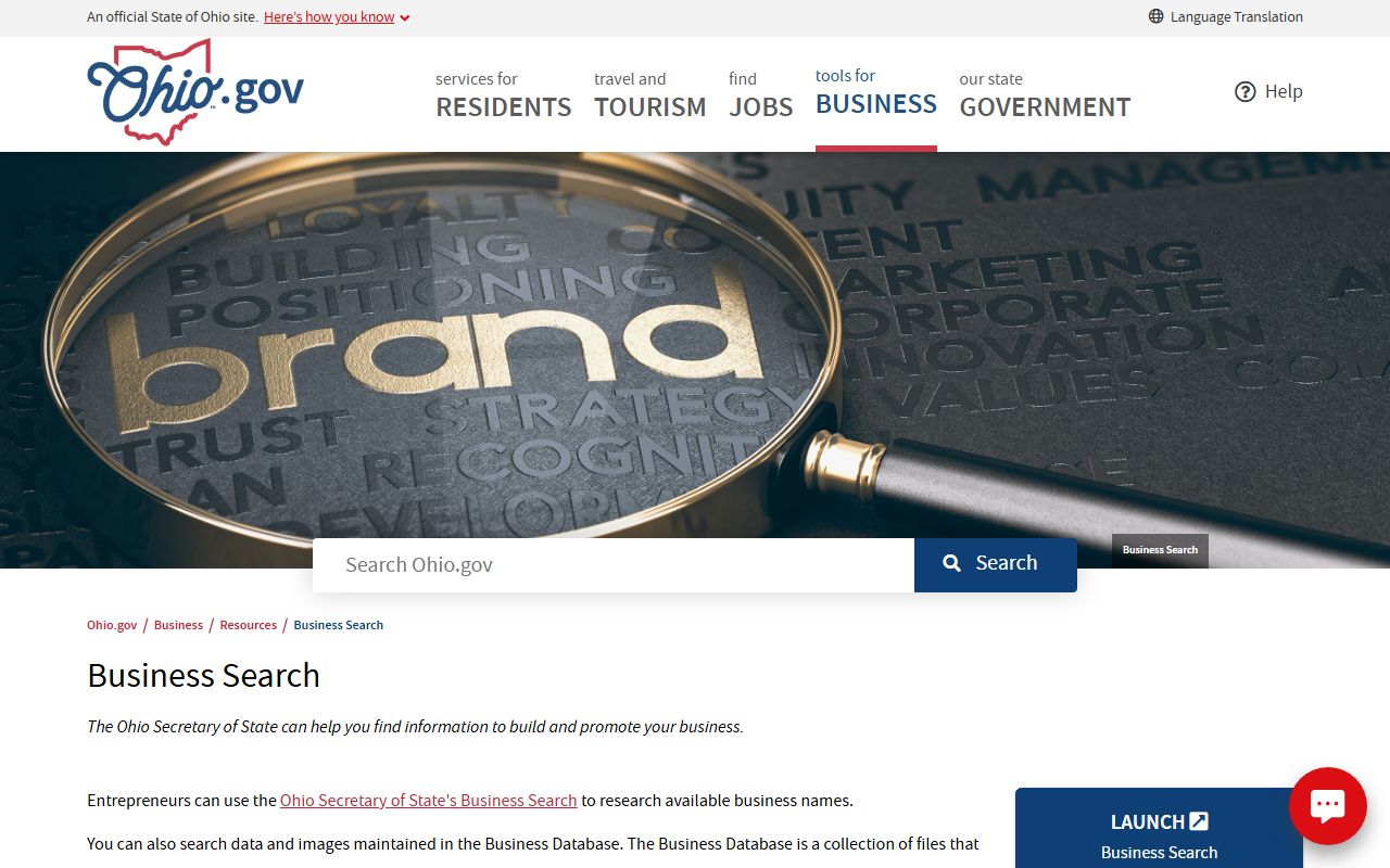 Ohio public records state portal showing Ohio Revised Code Chapter 149